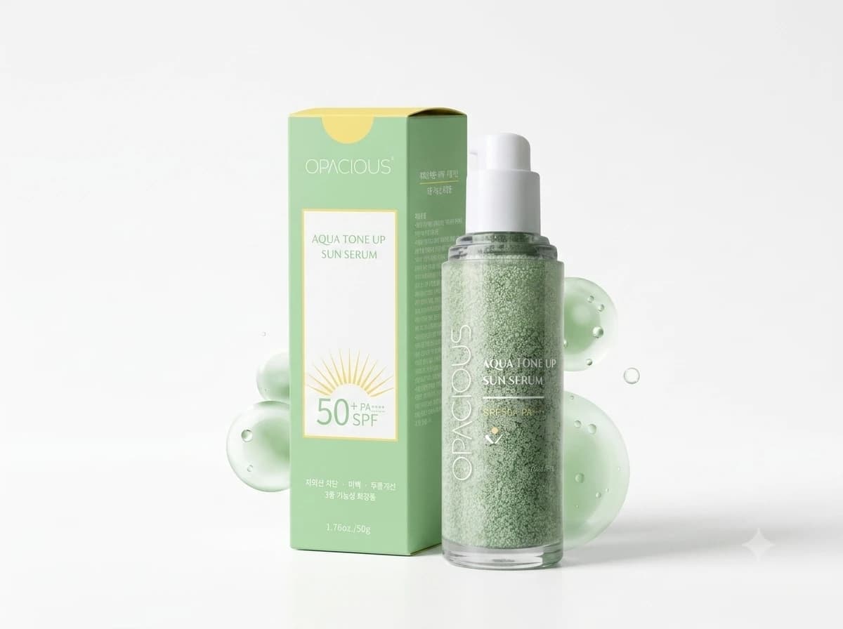 OPACIOUS Aqua Tone Up Sun Serum SPF50+ PA++++