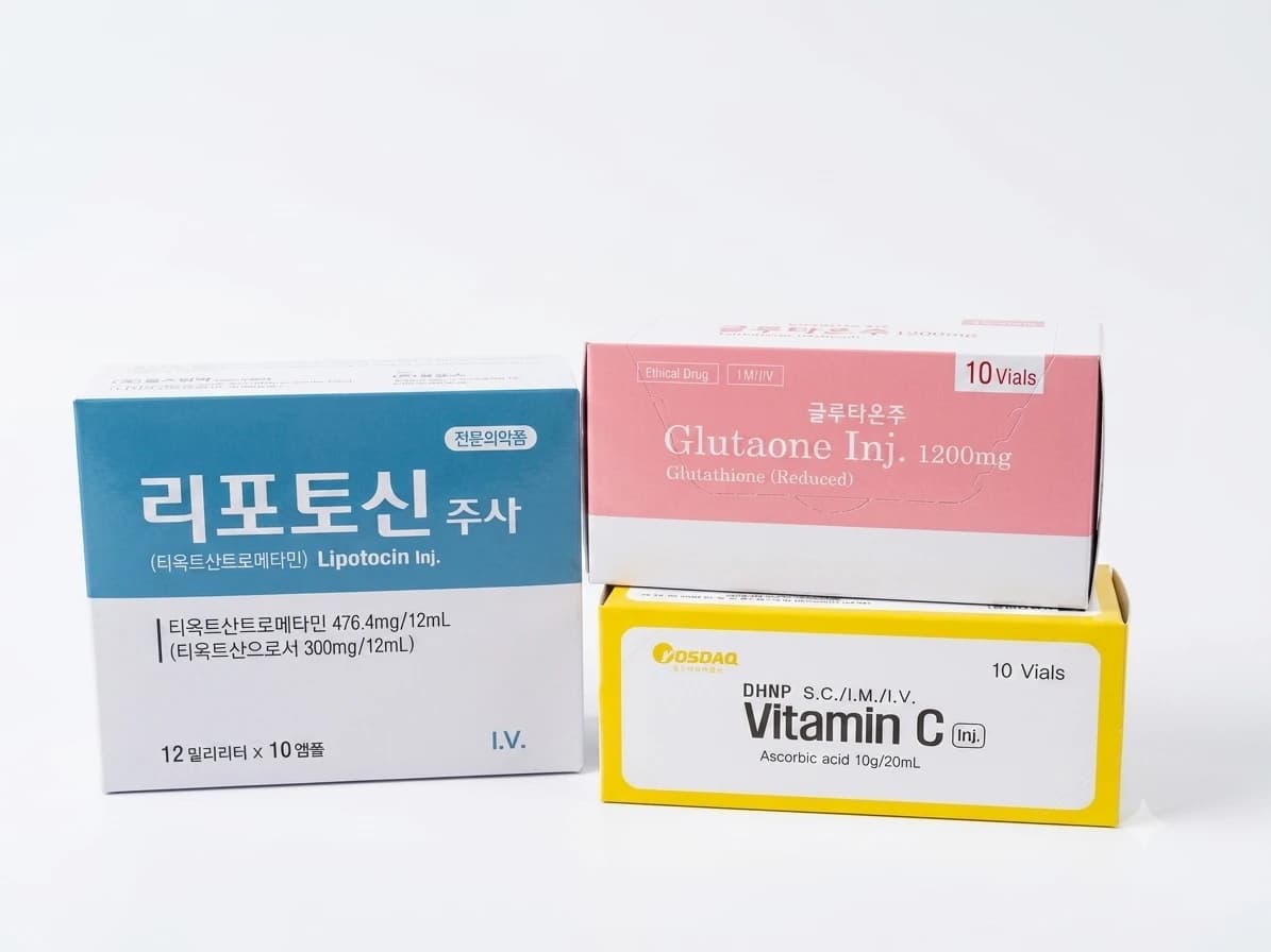 Lipotocin White Glow Set (Thioctic Acid + Glutathione + Vitamin C)