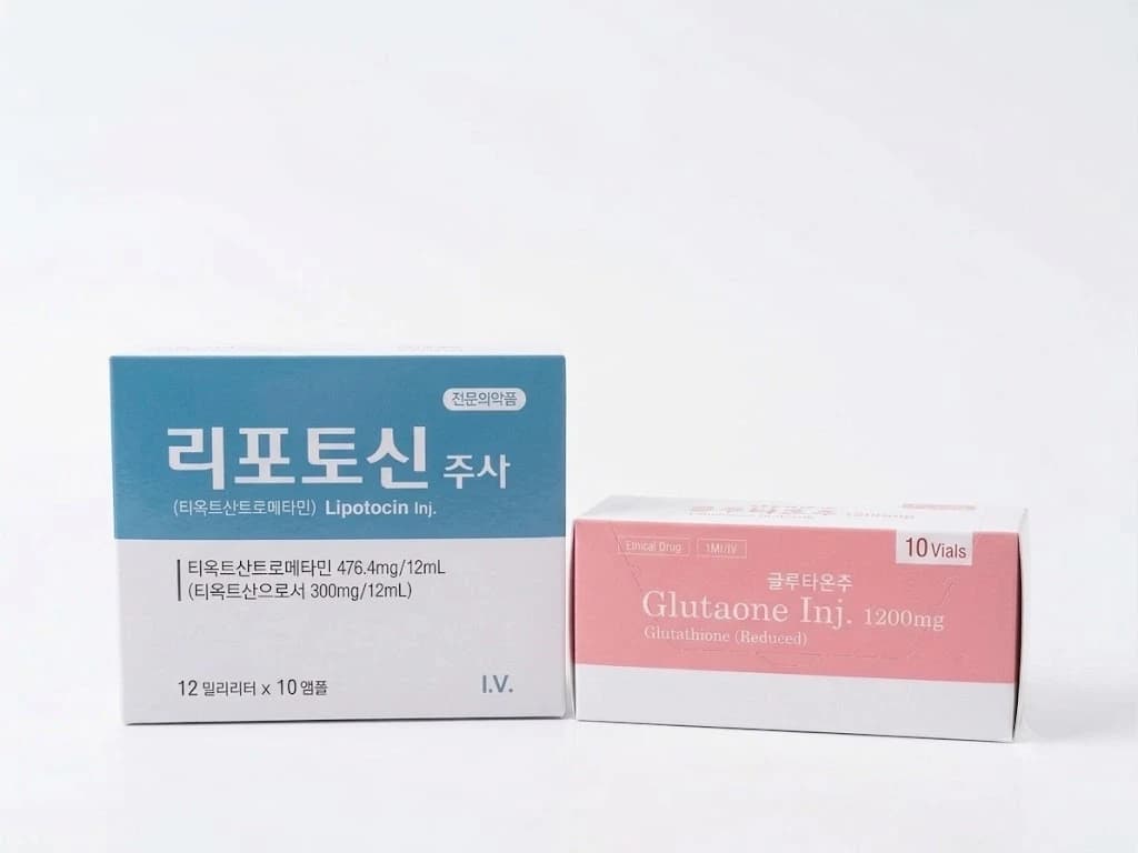 GLUTAONE INJ 1200mg + LIPOTOCIN INJ